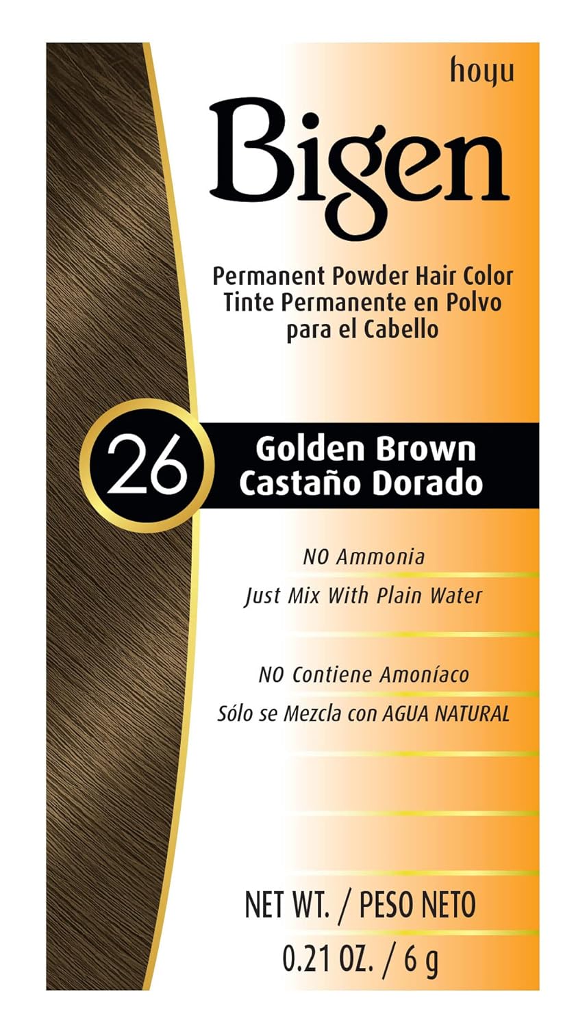 Bigen Hair Dye Permanent Powder Hair Colour 6g All Colours-0