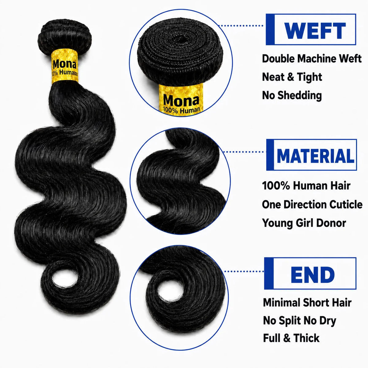 Virgin Hair Vendor 12a Grade Unprocessed Human Hair Extension High Quality Cuticle Aligned Raw Vietnamese Hair Bundles-1