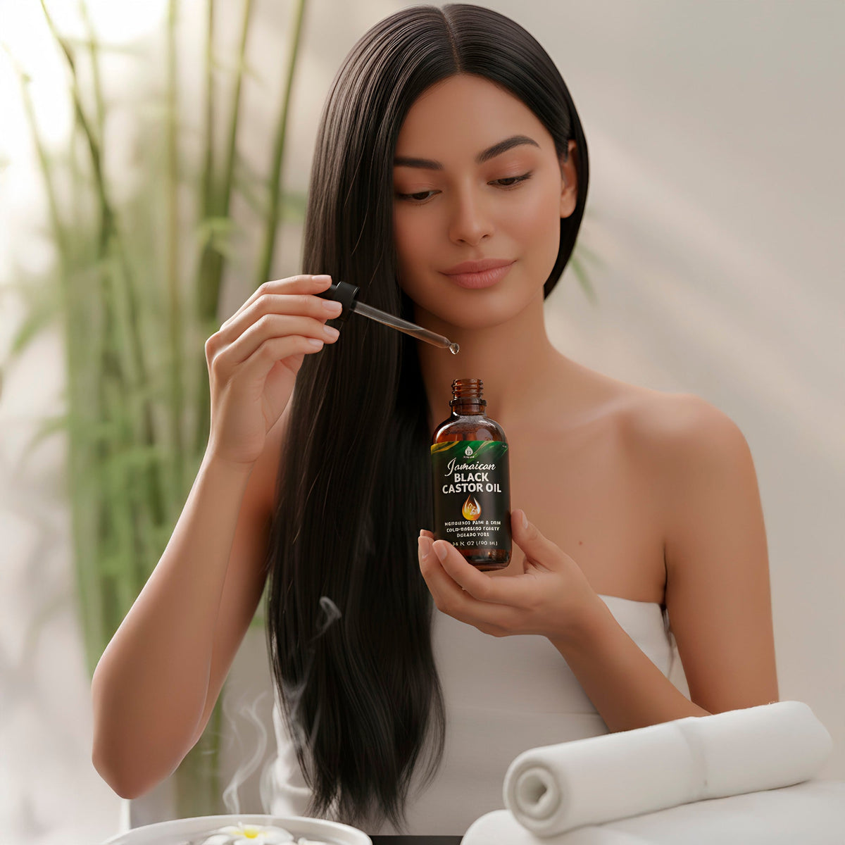 Jamaican Black Castor Oil – 100% Pure, Cold-Pressed Nourishment for Hair & Skin-2
