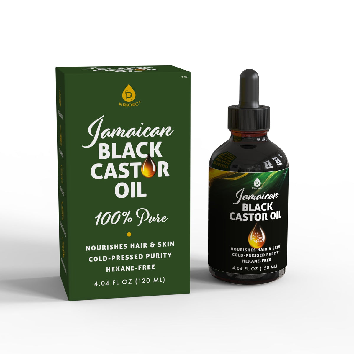 Jamaican Black Castor Oil – 100% Pure, Cold-Pressed Nourishment for Hair & Skin-0