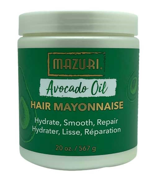 Mazuri Avocado Oil Hair Mayonnaise for Repair & Smooth Hair 567g-1