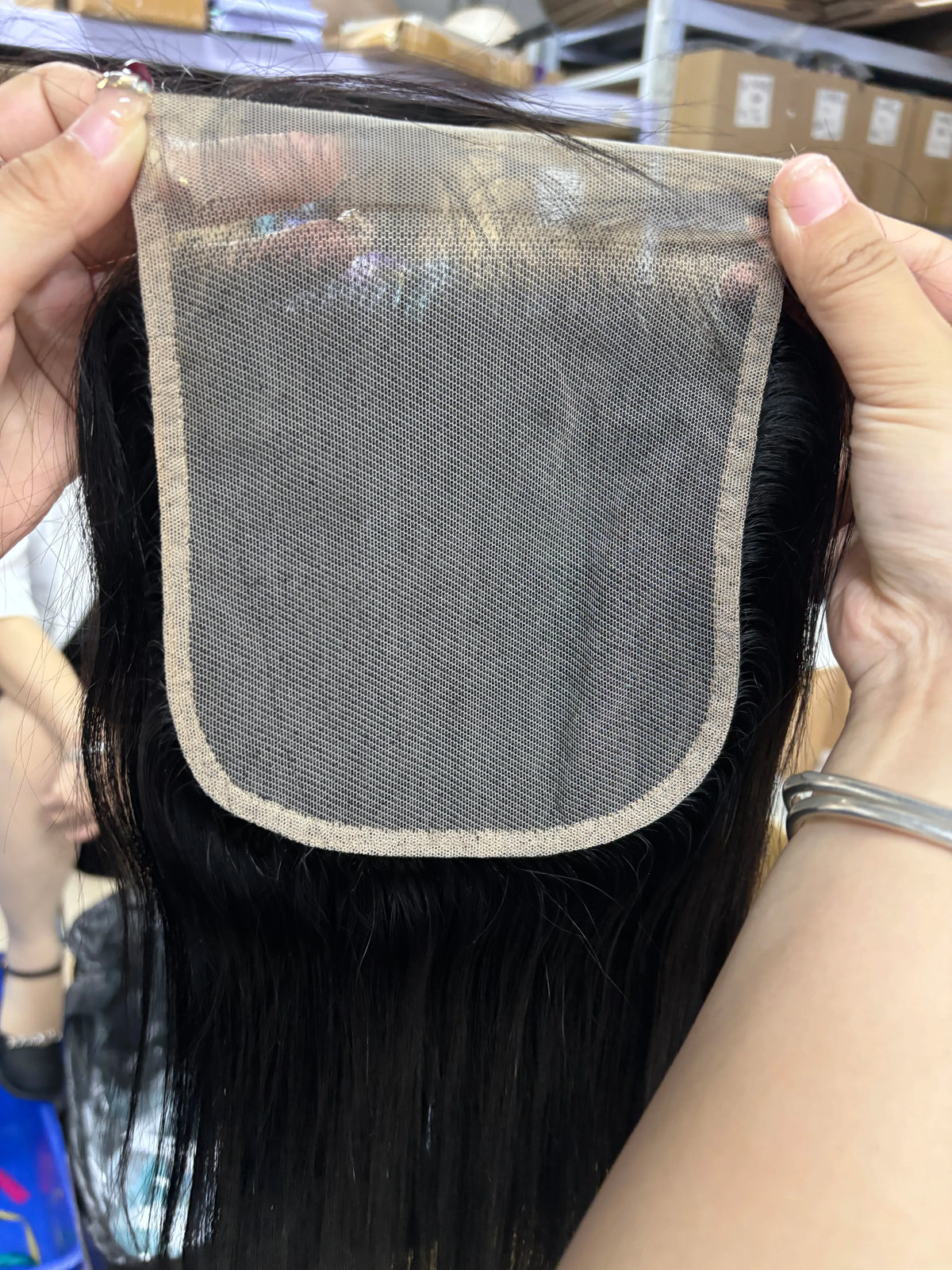 13x4 13x6 Ear To Ear Transparent Frontal Lace Only Straight 2x6 4x4 5x5 6x6 HD Lace Closure Human Hair 100% Brazilian Hair Quality Soft Silky Pre Plucked Bleached Knots Natural Hairline Virgin Hair Pieces For Women Daily Hair-9