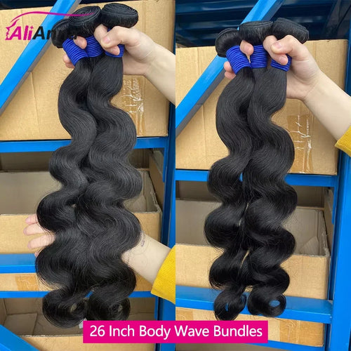 24 26 Inch Human Hair Bundles And Closure Body Wave Bundles With 4x4 Closure Raw Hair Bundles Human Hair 5x5 2x6 HD Lace Closure Brazilian Human Hair Bundles And Weaves Raw Hair Bundles Deals Transparent HD Lace Closure 100%-1
