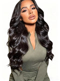 Brazilian Natural Body Wave Virgin Human Hair Wig HD Lace Frontal Closure 360 Wig 13x4 13x6 5x5 180% 200% Density 16-40 Inch Pre Bleached Knots-5