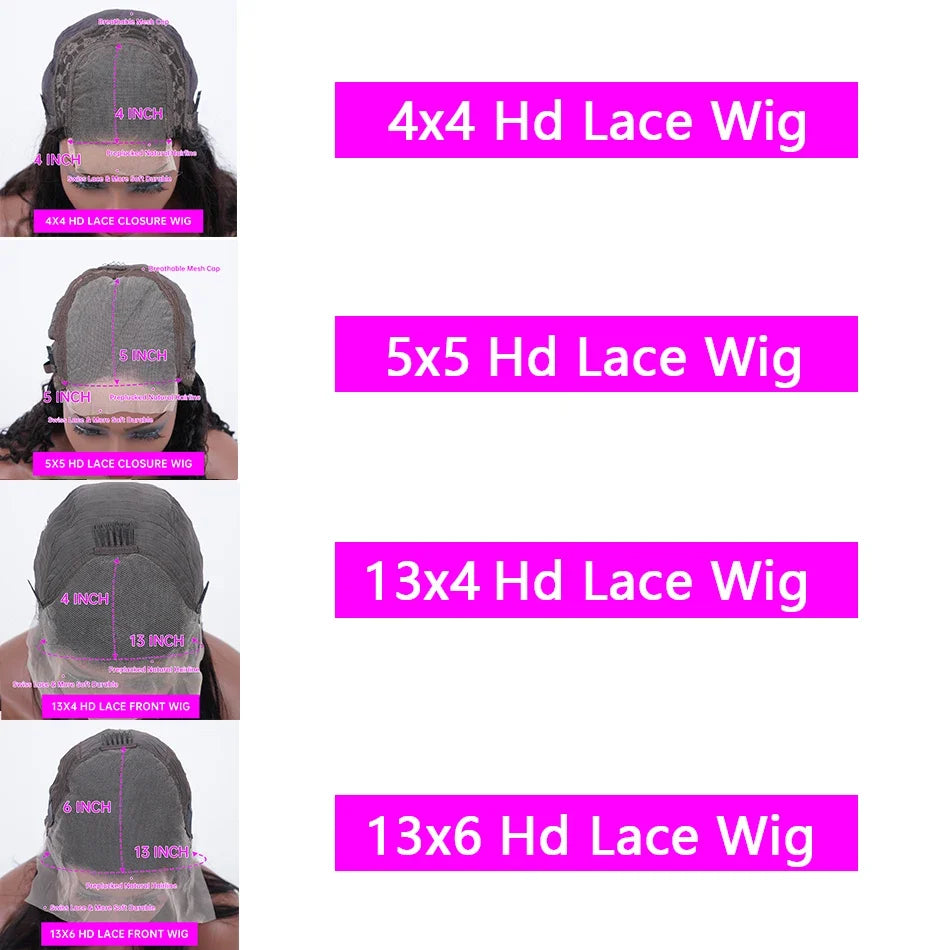 13x4 Chocolate Brown Lace Front Wigs Human Hair For Women 13x6 Hd Straight Lace Frontal Wig 4x4 5x5 Closure Human Hair Wig-3