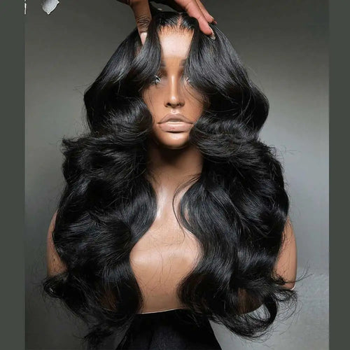250% Glueless Wig Body Wave Human Hair Wigs Pre Cut 13x4 13x6 HD Lace Frontal Wigs Pre Plucked Curly Lace Front Human Hair Wigs-1