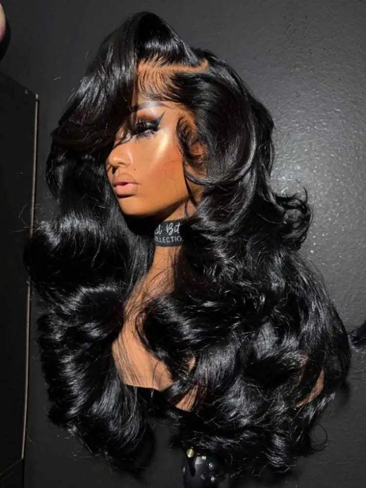 40 42 Inch Body Wave Human Hair Wigs 13x4 13X6 HD Lace Frontal Wig Human Hair Remy 5x5 Gluless Lace Closure Wigs For Women-1