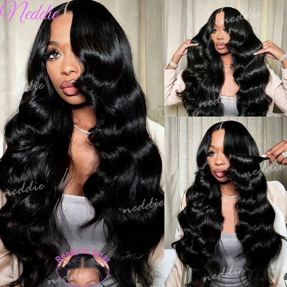 Body Wave Wigs Glueless Wig Human Hair Ready To Wear 5x5 Lace Frontal Wig 4x4 Brazilian Closure Wig For Women Lace Front Wigs-0