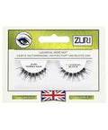 Zuri Eyelashes Zuri Human Hair Eyelashes 1 120DEMI Black-0