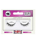 Zuri Eyelashes Zuri Human Hair Eyelashes 1 WISP Charm Black-0