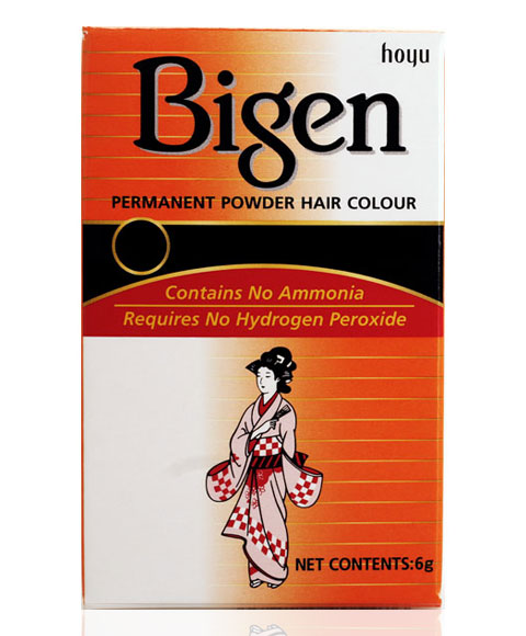 Bigen Hair Dye Permanent Powder Hair Colour 6g All Colours-1